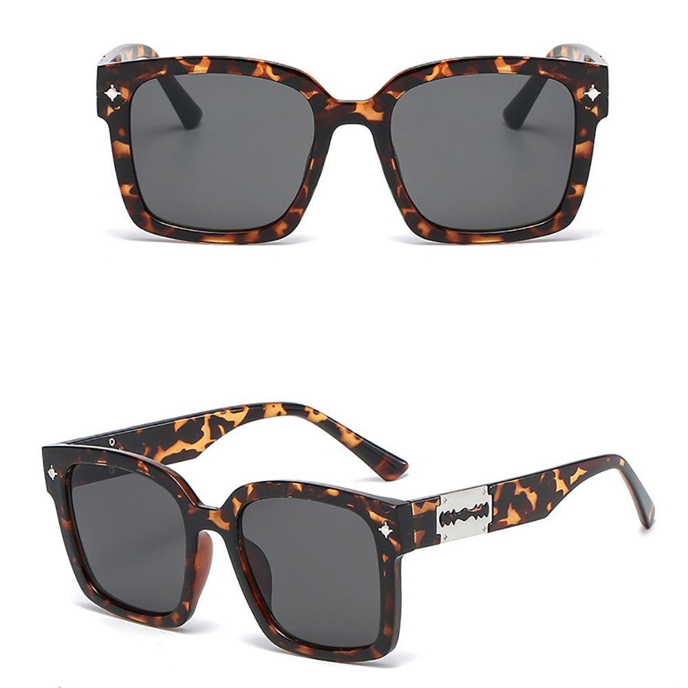 IVORY Kính Mát Gọng Vuông Chống Tia UV400 Chống Bức Xạ Phong Cách Hàn Quốc Cho Nữ