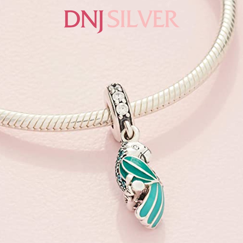 Charm bạc 925 cao cấp, hàng chuẩn bạc - Charm Tropical Parrot thích hợp để mix vòng tay charm - DN306