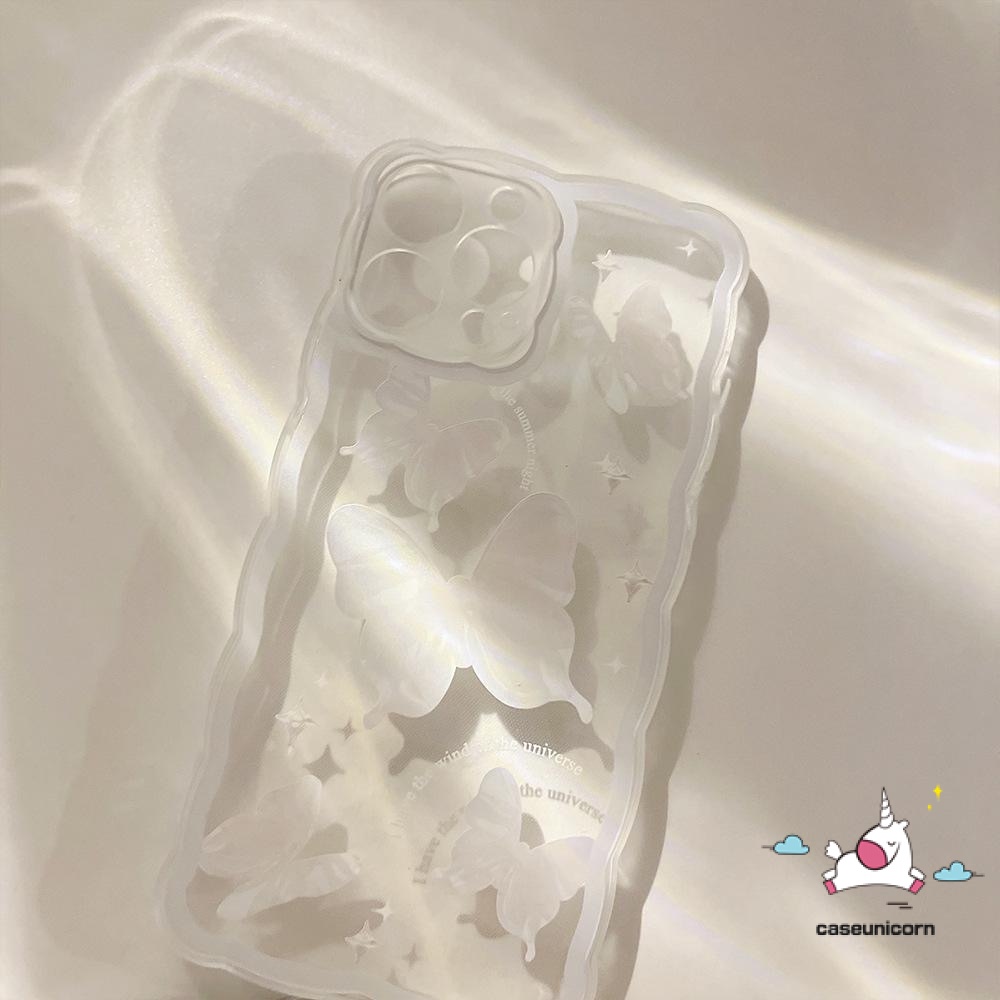 Ốp Điện Thoại Họa Tiết Bươm Bướm Cho iPhone 11 Pro Max 12 13 Pro Max 7 8 SE 2020 7Plus 8Plus XR X XS Max 6 6S Plus