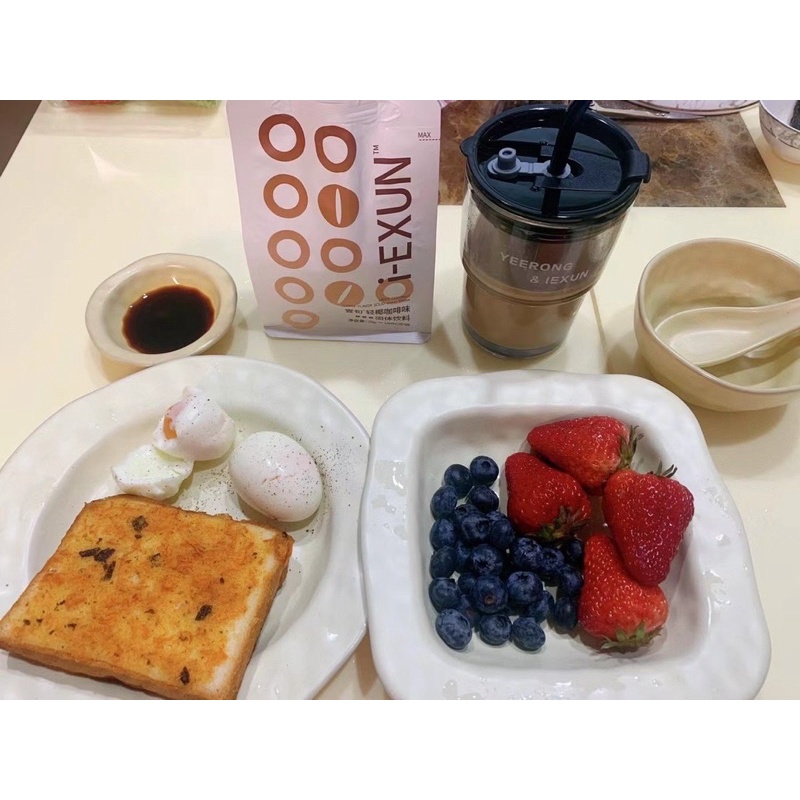 Bộ bát đĩa phong cách Bắc Âu 2 màu pastel