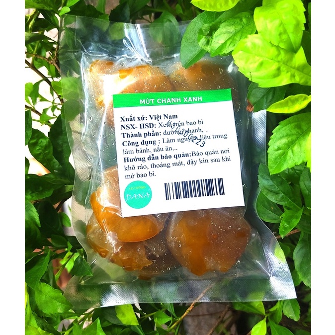 Nhân Trung Thu Mứt Chanh Xanh Trái