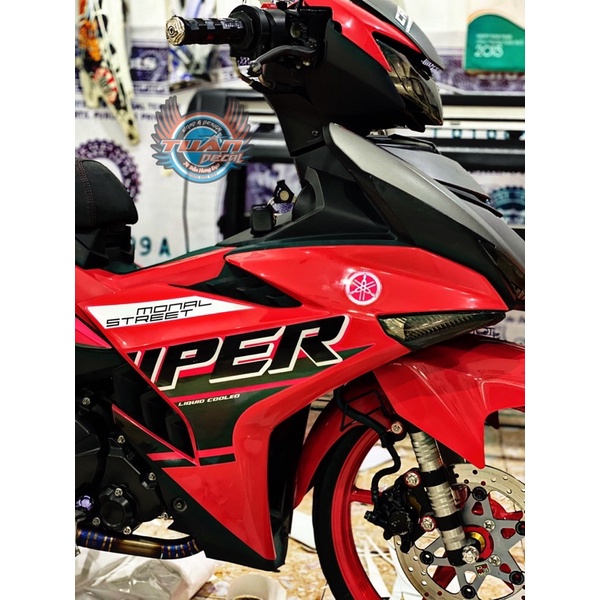 Tem rời Ex 150 màu hồng xám