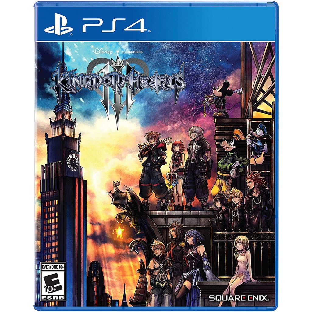 Đĩa Game PS4 - Kingdom Hearts 3 (Nguyên Seal) Hệ US