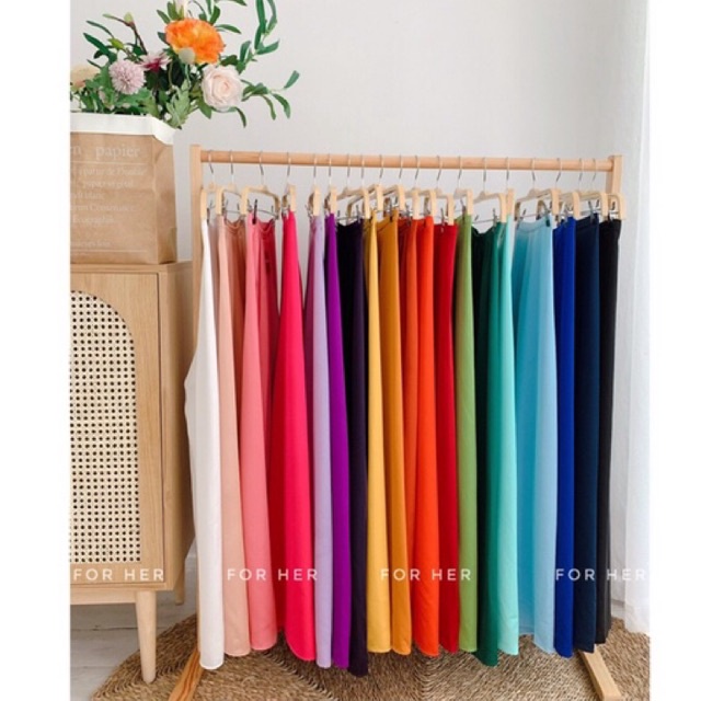 Quần áo dài phi bóng L xanh