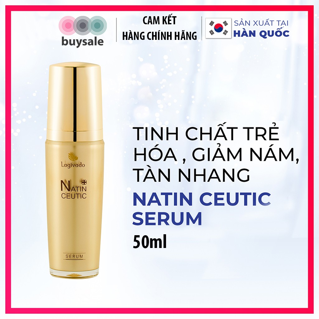 Tinh chất serum dưỡng chống lão hóa da HÀN QUỐC NATIN CEUTIC SERUM 50ml - Buysales