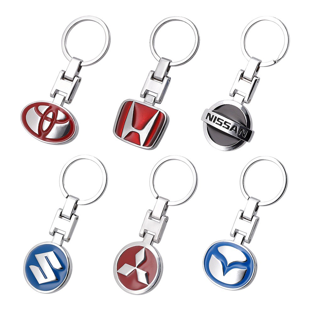 Móc Chìa Khóa Xe Hơi Có In Logo Hãng Xe