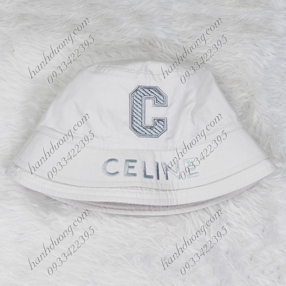 Nón bo cụp mũ bucket 2 vành đội được 2 mặt thêu chữ C vải cotton cao cấp thời trang, cá tính phù hợp cho cả nam và nữ