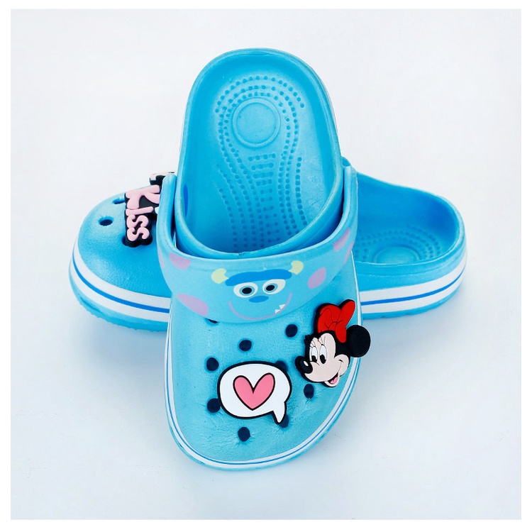 Dễ Thương Ghim Trang Trí Giày Hình Chú Chuột mickey / minnie / Trái Tim / croc / Cây Thông Xinh Xắn Cho Nữ