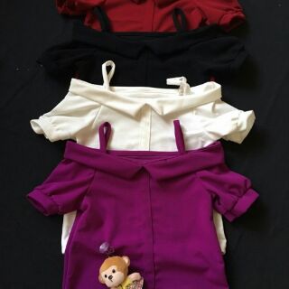 SET áo trễ vai