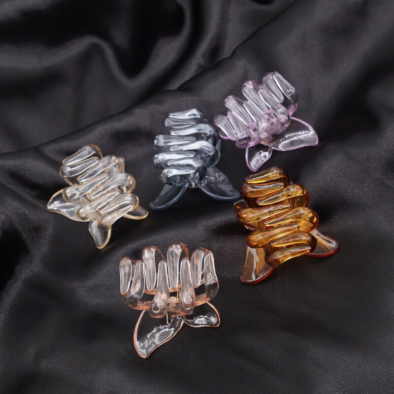 [DEAL HOT] Kẹp Tóc Càng Cua New Trend Limpid ButterFly ♡♡ Korean Style ♡♡