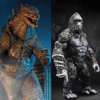 Mô hình đồ chơi gozilla và king kong mô phỏng động vật lớn trong phim king kong đại chiến