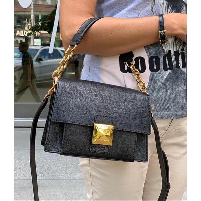 Túi xách FURLA B Diva Mini Shoulder Bag, Màu đen