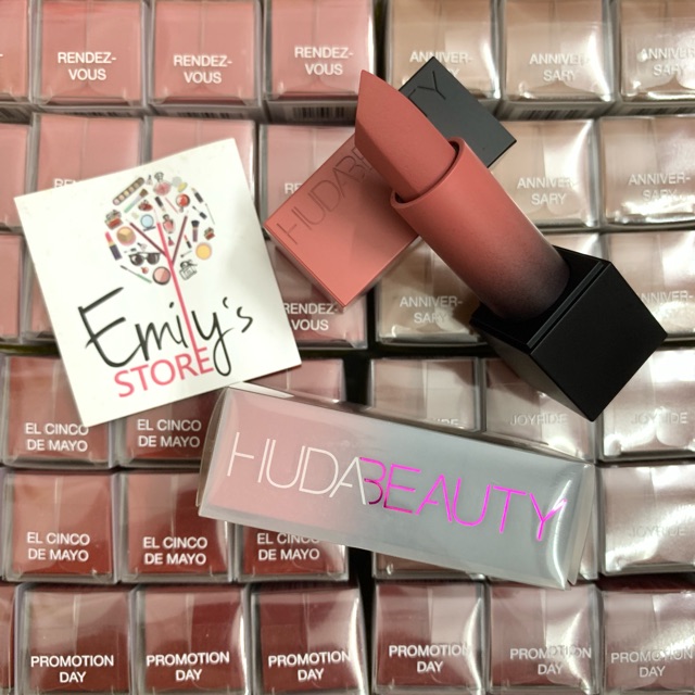 Son thỏi Huda Powder Bullet Matte Lipstick