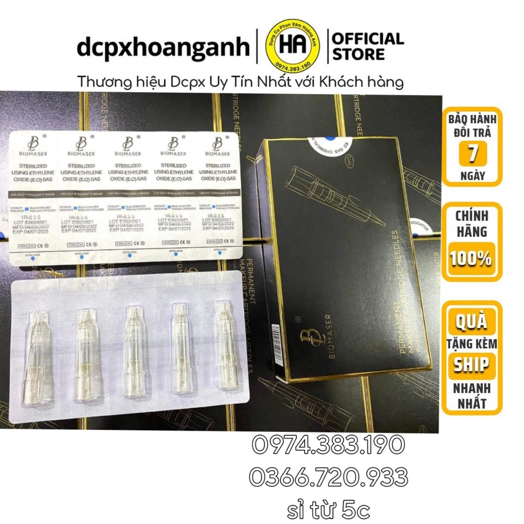 Hộp 10 Kim Máy BIOMASER Chính Hãng