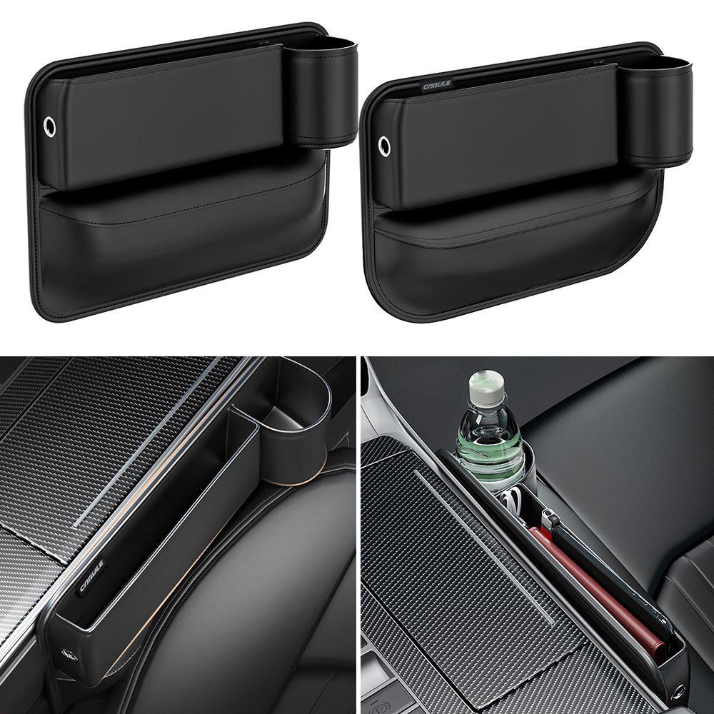 MYRONGVN Hộp Da PU Đựng Vật Dụng Chống Trượt Thông Dụng Sắp Xếp Gọn Gàng Cho Xe Hơi