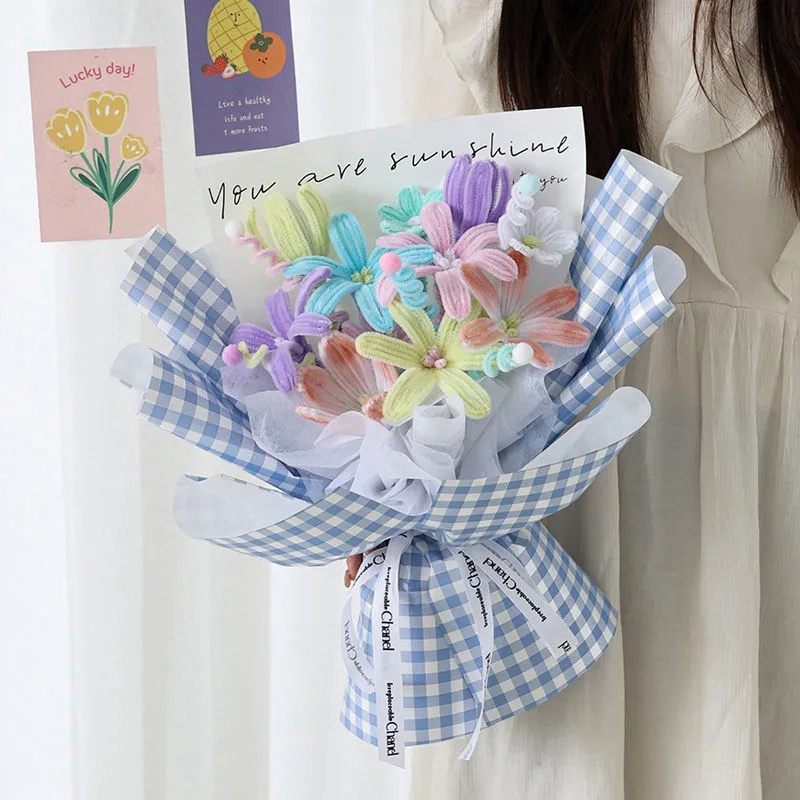 Set 100 thanh xoắn dùng làm hoa quà tặng cho bạn bè