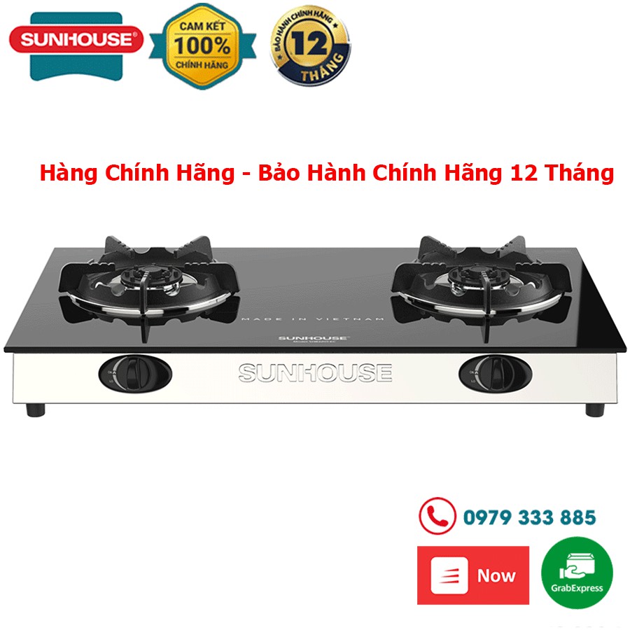 Bếp gas dương kính SUNHOUSE SHB2201-EC