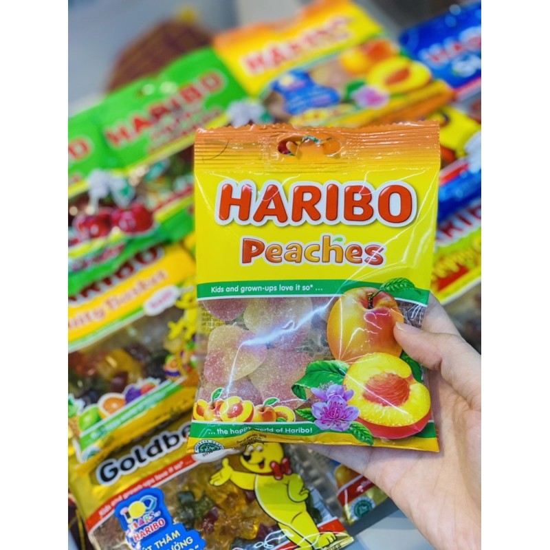 (8 LOẠI) KẸO DẺO HARIBO GÓI 80GR