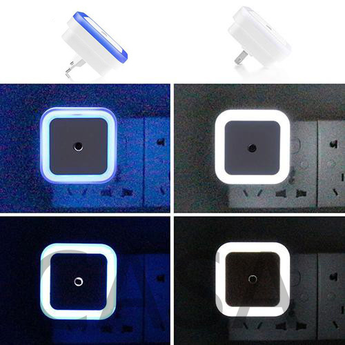 Đèn Ngủ Vuông Cảm ứng/Đèn Tường LED Với Cảm Biến Ban đêm Tự động