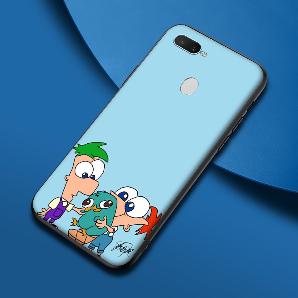 OPPO A53 A32 F11 Reno 2 3 4 Z 2Z 2F Pro 2020 TPU Soft Silicone Case Casing Cover PZ125 Phineas and Ferb