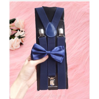 COMBO dây đai chữ Y nam+ nơ đeo cổ