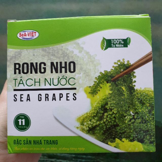 🔥Combo 1 hộp rong nho Sea Viet + 1 chai sốt mè rang 🔥
