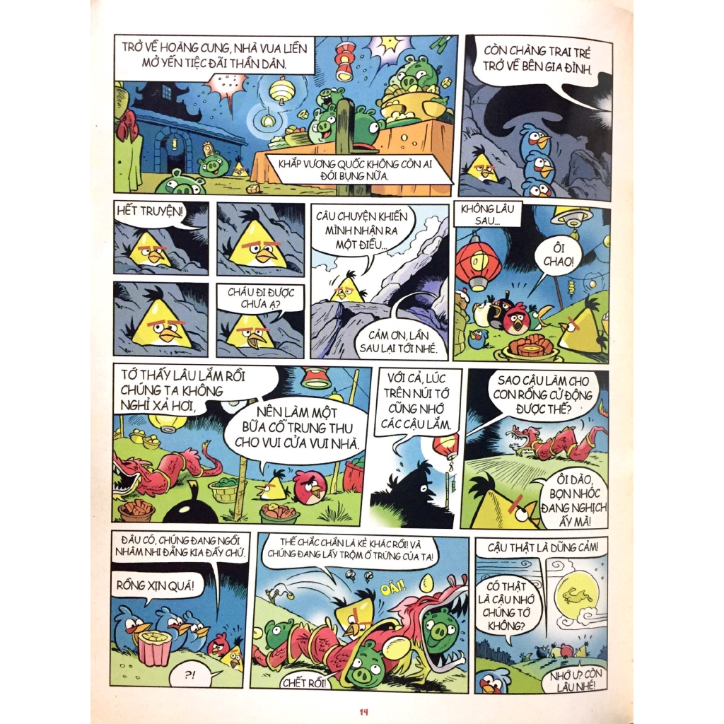 Sách - Đại Bàng Huyền Thoại - Angry Birds Comic