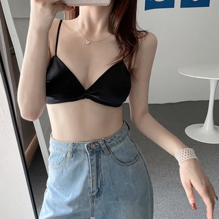 BRA 2 Dây Phi Bóng Phối Viền Ren