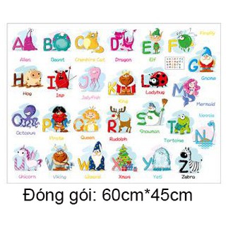 Decal bảng chữ cái XH6221