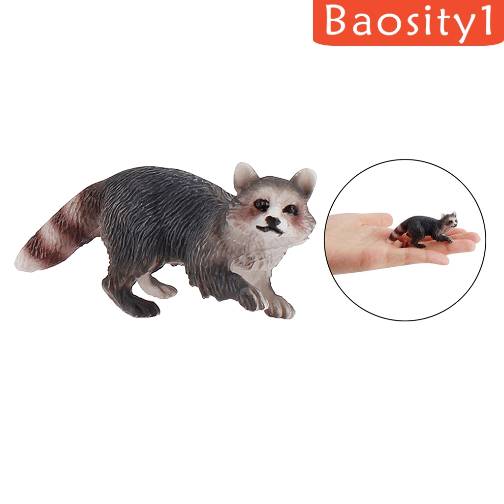 [Baosity 1] Mô Hình Động Vật Rừng Cây Bằng Nhựa Đồ Chơi Giáo Dục Cho Bé