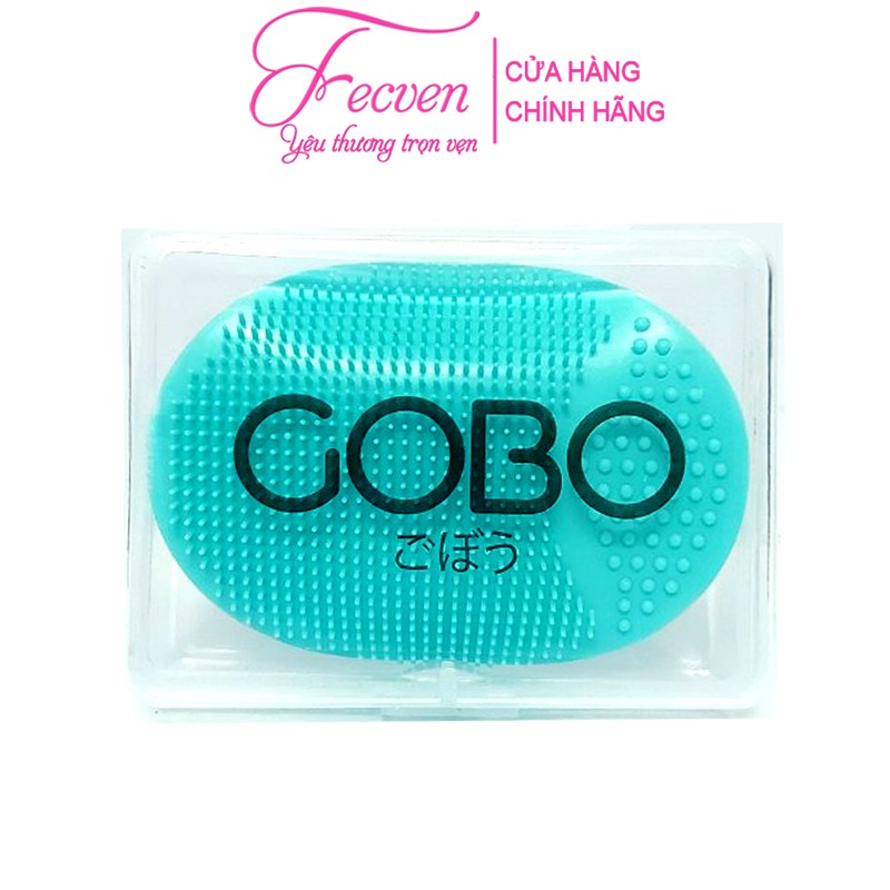 Miếng Rửa Mặt Sillicon Gobo Làm Sạch Sâu - Ngừa Mụn - Không gây tổn thương da, Hộp 1 Chiếc FECVEN | BigBuy360 - bigbuy360.vn