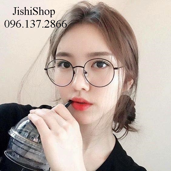 Kính nobita gọng tròn màu đen |shopee. Vn\Shopgiayred