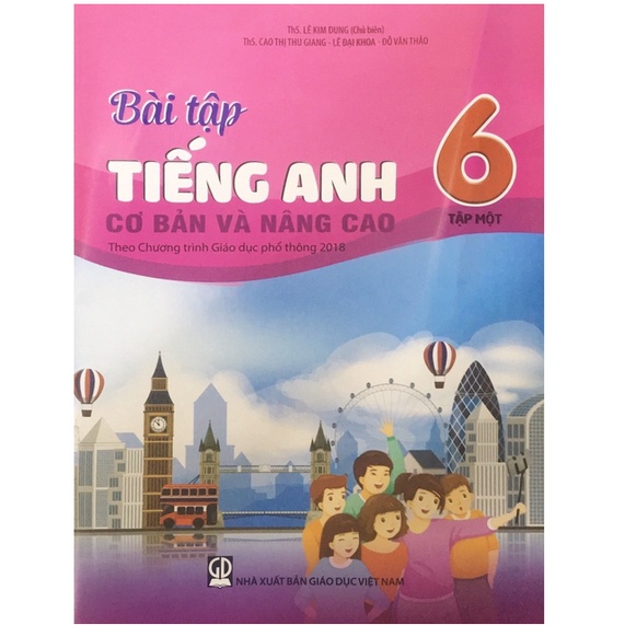 Sách - Bài tập tiếng anh cơ bản và nâng cao 6 tập 1