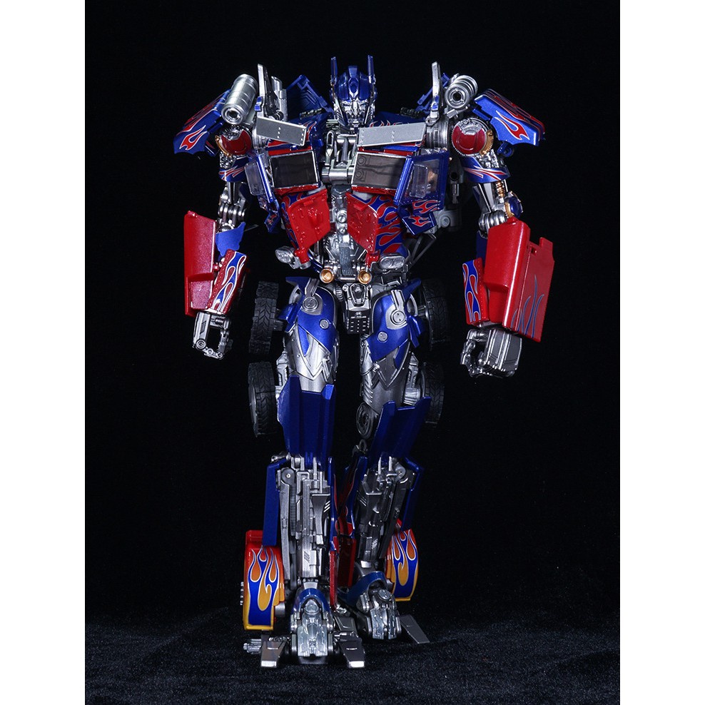Mô hình Optimus Prime LS-03 LS 03 LS03 KM01 KM 01 LS03F Black Mamba Transformers người máy lắp ghép rô bốt biến hình