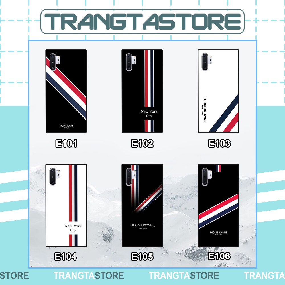 Ốp lưng Samsung Note 10 / Note 10 Plus / Note 10+ in hình hoạt tiết thombrowne dễ thương siêu hot