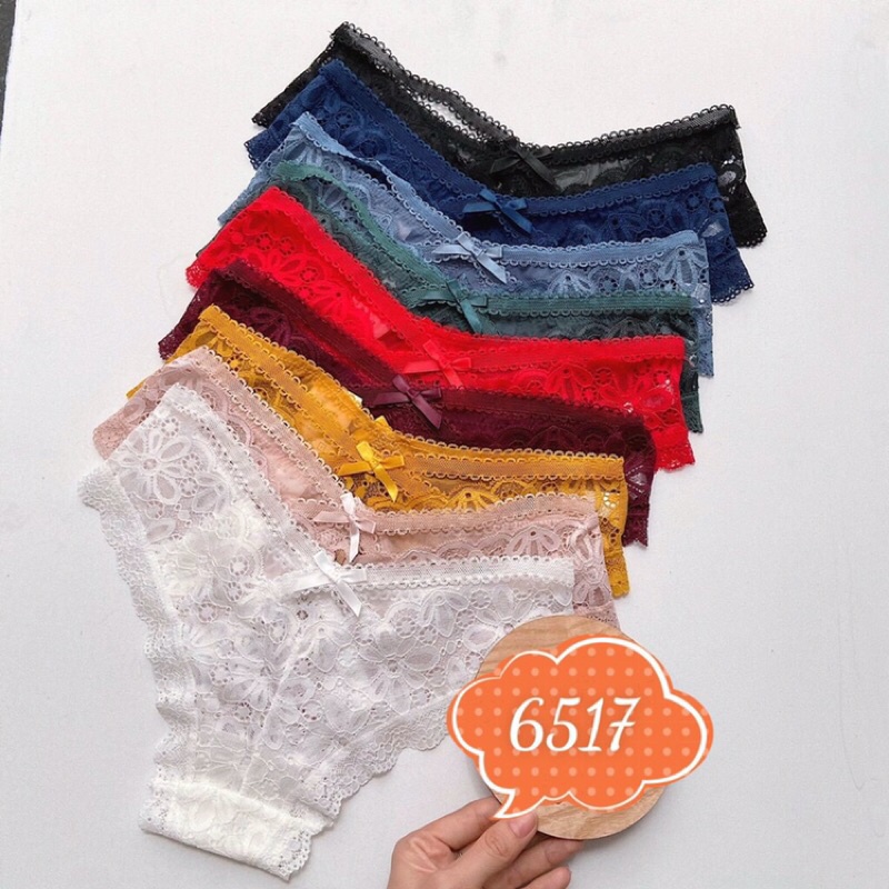 QUẦN LÓT REN SIÊU ĐẸP CAO CẤP - Quần lót nữ nửa mông đẹp gợi cảm giá rẻ dễ thương màu trắng đen đỏ hồng vàng xanh | BigBuy360 - bigbuy360.vn