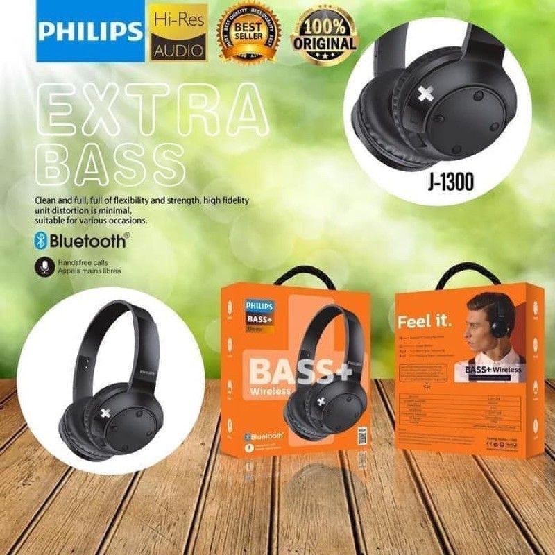 Tai Nghe Bluetooth Không Dây Philips J-1300 J1300 Dj