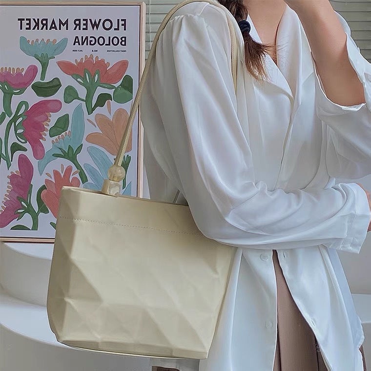 Túi Đeo Vai Đính Hạt Thiết Kế Đơn Giản Thời Trang Cho Nữ