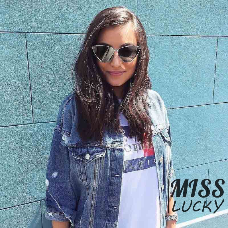 Kính mát mắt mèo phong cách vintage thời trang cho nữ