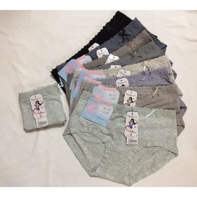 (918) combo 10 quần chíp cotton cạp ren cực mềm mại