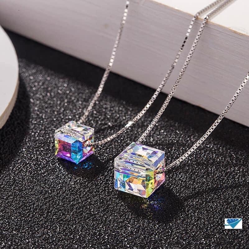 DÂY CHUYỀN PHA LÊ BẠC S925 CHO NỮ