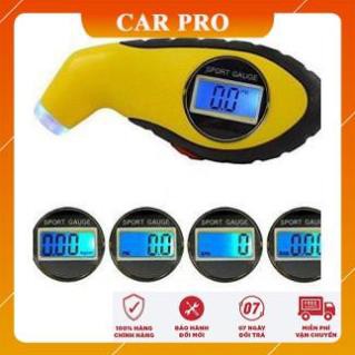 Đồng hồ đo áp suất lốp độ chính xác cao Tire Gauge - chính hãng - CAR PRO  loại điện tử