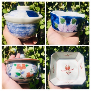 GỐM NHẬT - THỐ TAM THÁI VUÔNG