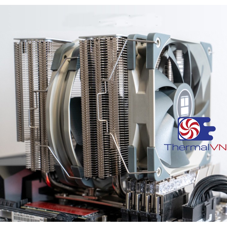 Quạt tản nhiệt cpu Thermalright Frost Spirit FS140 - 4 ống mạ Nickel, tản tháp 2 quạt, đối thủ của Noctua NH-D15