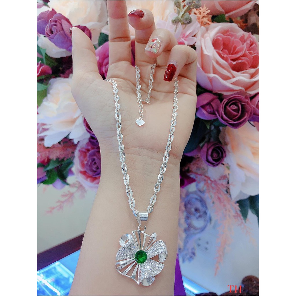 Dây chuyền nữ loại to bạc ta