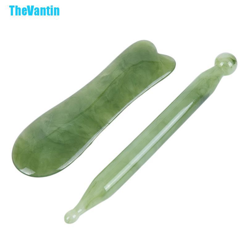 (Hàng Mới Về) Dụng Cụ Mát Xa Cơ Thể gua sha 6 Bằng Nhựa resin Tiện Lợi