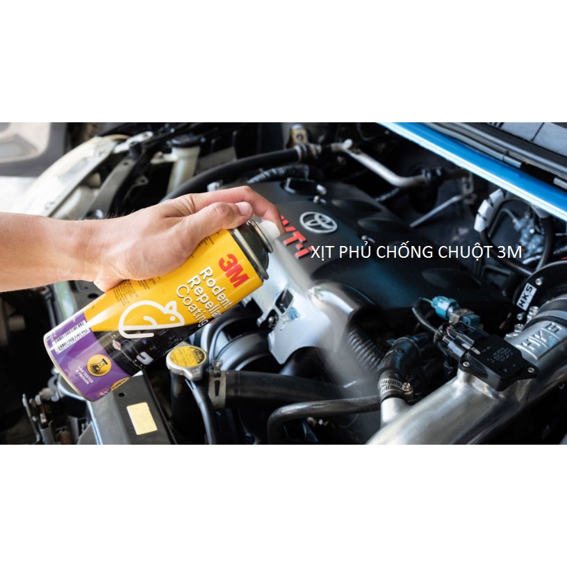 Chai Xịt Phủ Chống Chuột Xe Hơi 3M Rodent Repellant Coating 89797
