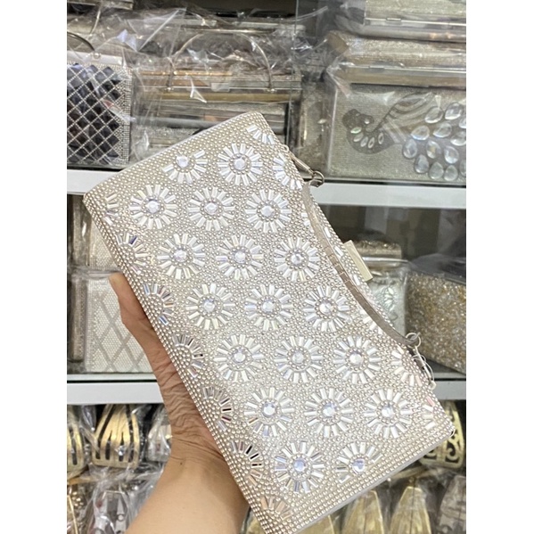 TÚI ĐEO CHÉO .VÍ CẦM TAY DỰ TIỆC HQV-01