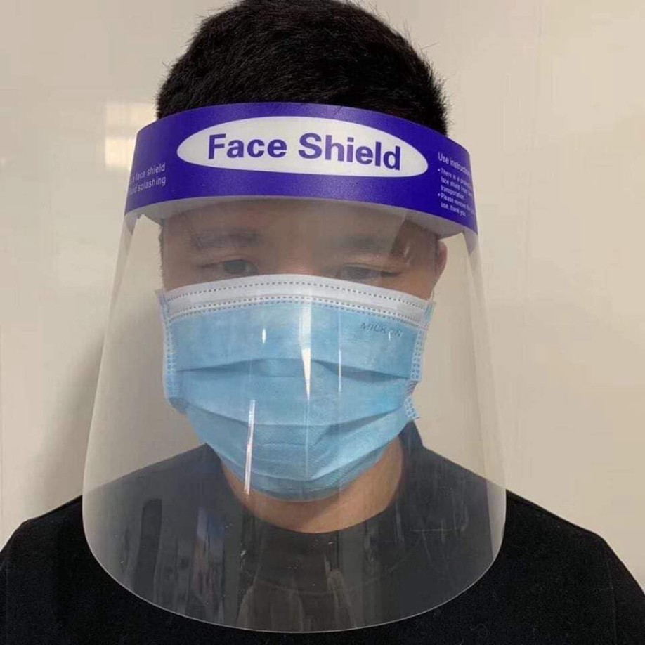 (Kho Sỉ Nam Định)  KÍNH CHE MẶT FACE SHIELD CHỐNG GIỌT BẮN CHO NGƯỜI LỚN VÀ TRẺ EM | BigBuy360 - bigbuy360.vn