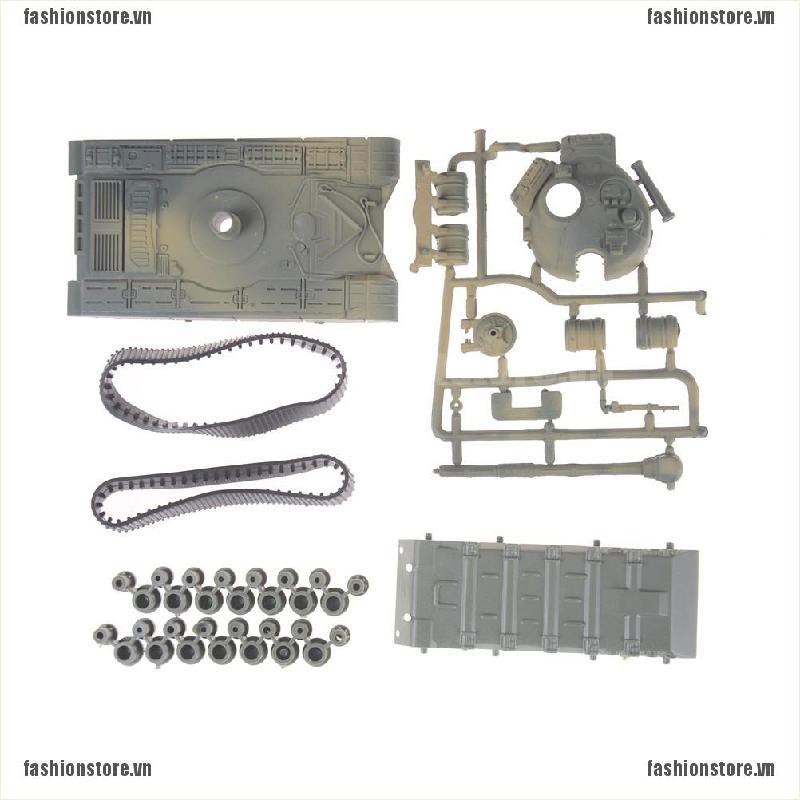 Đồ chơi xe tăng mô hình 4D tự lắp ráp bằng nhựa tỷ lệ 1:72